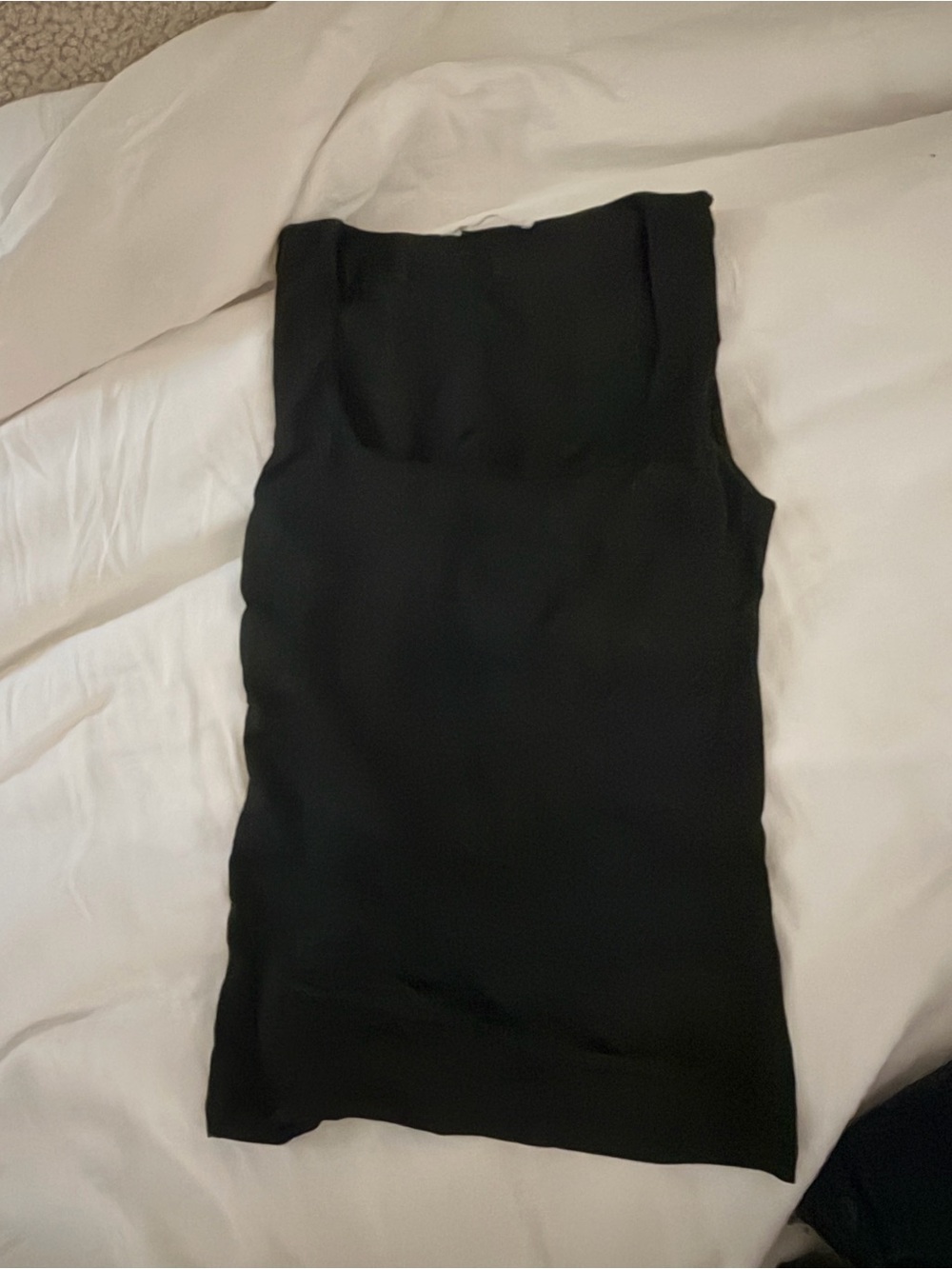 Zara Classic Black Sleeveless Women's Top